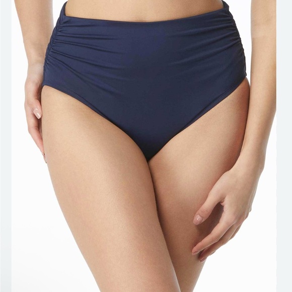 NWT Coco Reef Tankini Floral Top Size 36 C Rollover Bottom Size Medium High Rise - Picture 14 of 16